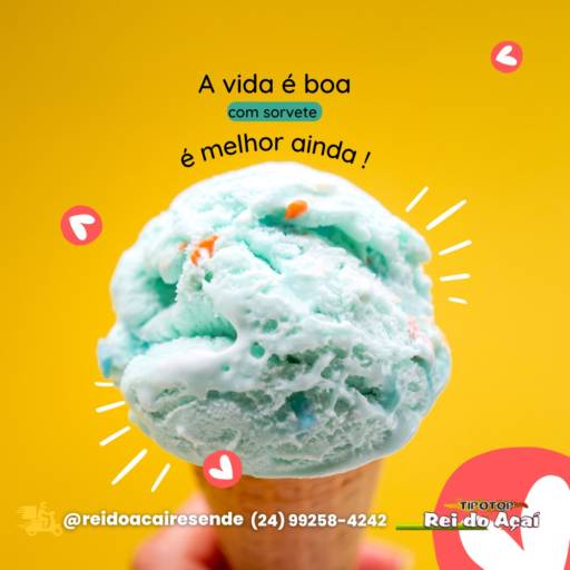 Sorveteria Tipotop Rei do Açaí - Sabores Inesquecíveis em Resende