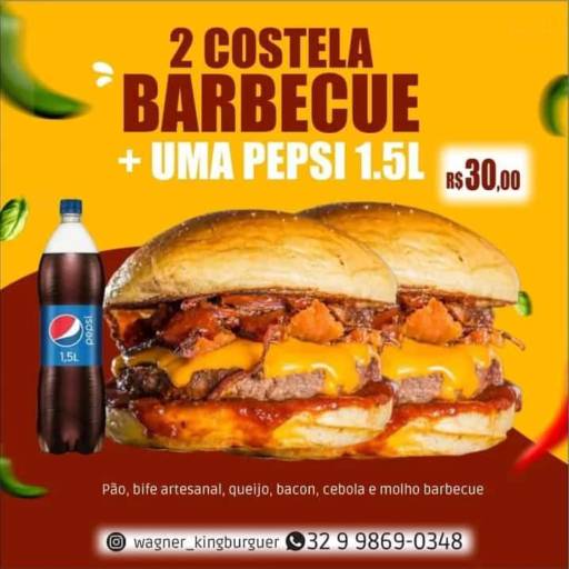 Peça já o seu!!! por King Burguer Hamburgueria 100% Artesanal