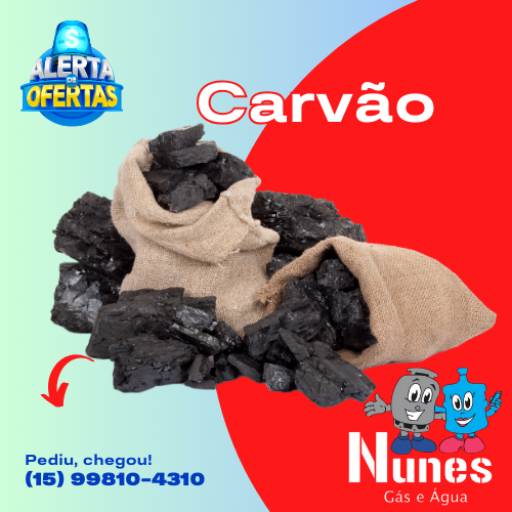 Comprar o produto de Carvão de boa qualidade em Carvão pela empresa Nunes Gas em Itapetininga, SP por Solutudo