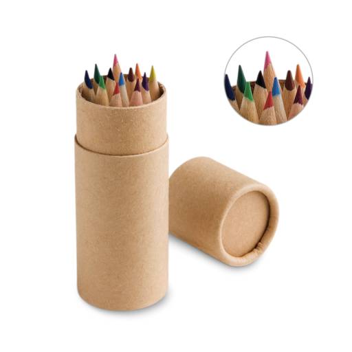 Comprar o produto de Caixa com 12 lápis de cor 51752  CRICKET. em Lápis e Lapiseiras pela empresa Public Gráfica e Brindes em São José do Rio Preto, SP por Solutudo