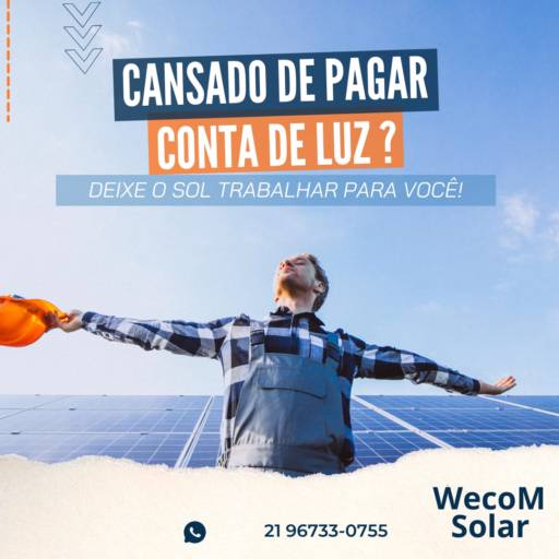Kits de 500 kWh On-Grid - Economia e Sustentabilidade - São Gonçalo