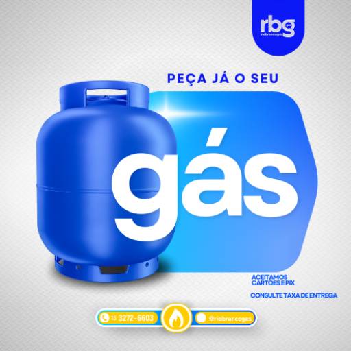 Comprar o produto de Disk gás em Gás pela empresa Rio Branco Gás em Itapetininga, SP por Solutudo