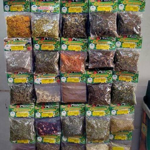 Chás,raizes,ervas,cascas e sementes medicinais por Tabacaria e Pesca Beira Rio