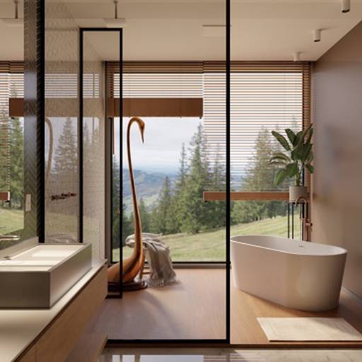 Pias de Banheiro em SSM - Elegância e Durabilidade - Brasília por Geovane Móveis Planejados