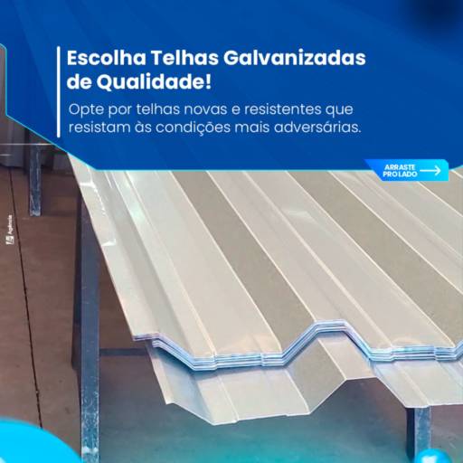 Telhas Galvanizadas - Eficiência e Estilo para seu Telhado em Lençóis Paulista em Lençóis Paulista, SP por Paulista Calhas e Telhas