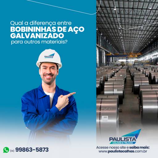 Bobininhas - Praticidade e Eficiência para sua Construção em Lençóis Paulista em Lençóis Paulista, SP por Paulista Calhas e Telhas