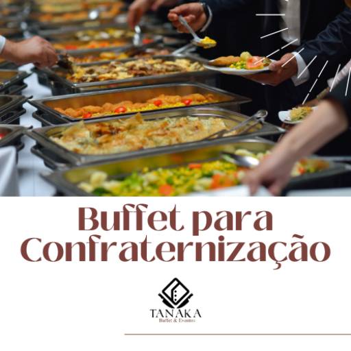Comprar o produto de Buffet para confraternização em Buffet pela empresa Tanaka Eventos em Itapetininga, SP por Solutudo