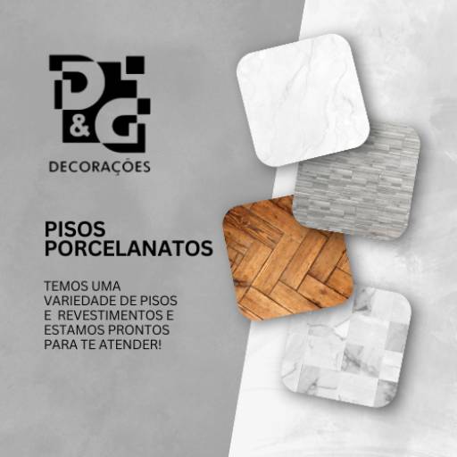 Comprar o produto de Pisos Porcelanato em Pisos e Revestimentos pela empresa D&G Decorações em Itapetininga, SP por Solutudo