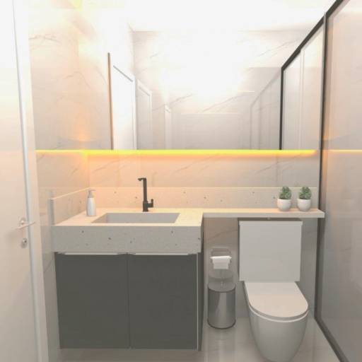 Banheiros Personalizados pelo Armazém das Cozinhas