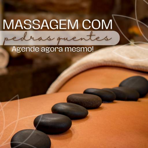 Comprar o produto de Massagem corporal com pedras quentes  em Bauru em Massagem  pela empresa Isabel Espontão Estética Personalizada em Bauru, SP por Solutudo