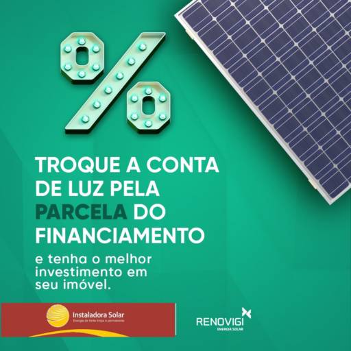 Energia Fotovoltaica - Sustentabilidade e Economia em Santos por Instaladora Solar