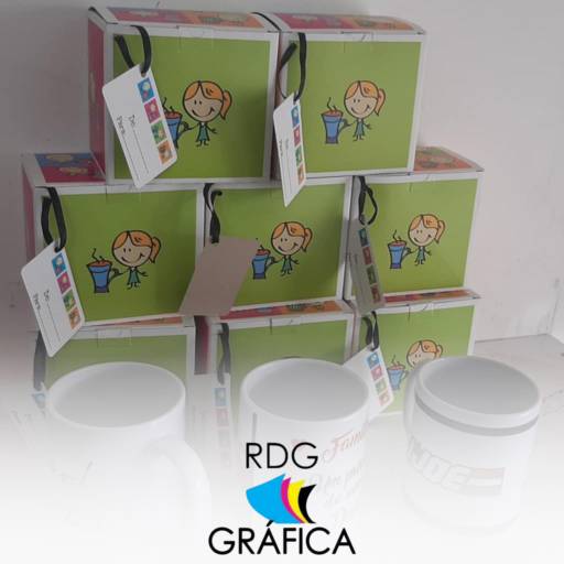 Comprar o produto de Canecas Personalizada em Indústria Gráfica e Impressão pela empresa RDG Gráfica em Itapetininga, SP por Solutudo