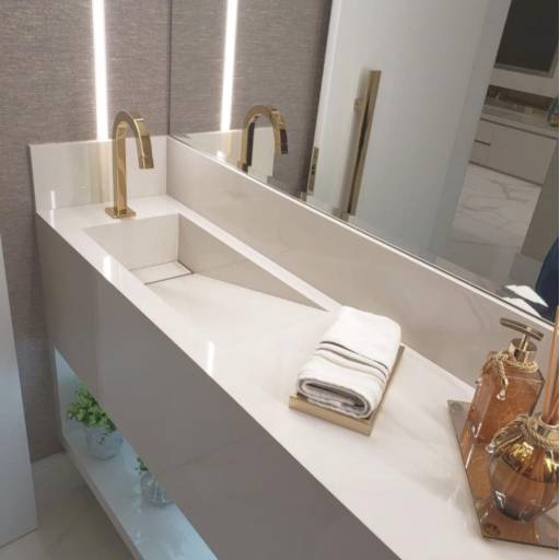 Porcelanato Branco Elegante - Versatilidade e Sofisticação - São Bernardo do Campo