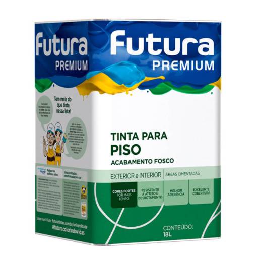 Comprar o produto de Tinta para Piso em Tinta para pintura imobiliária pela empresa Zenit Tintas em Foz do Iguaçu, PR por Solutudo