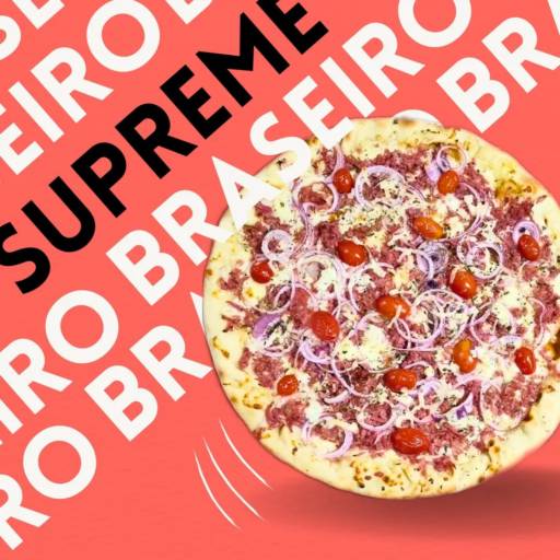 Já experimentou nossa pizza SUPREME?! por Braseiro Grill e Cervejaria 