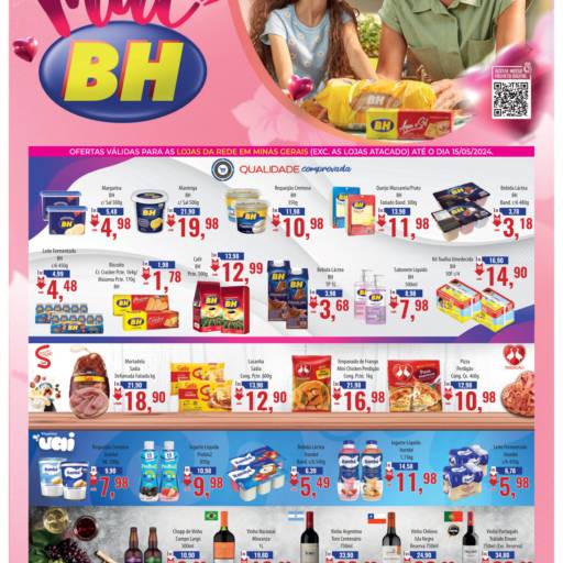 Comprar o produto de Ofertas até 15/05 em Ofertas pela empresa Supermercados BH - Centro  em Leopoldina, MG por Solutudo