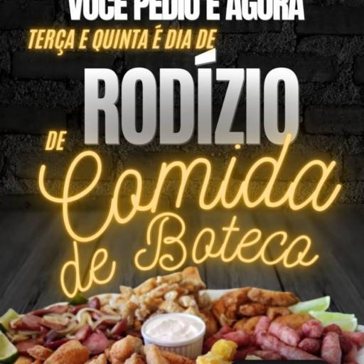 Terça e Quinta é Dia de Rodízio de Comida de Boteco 