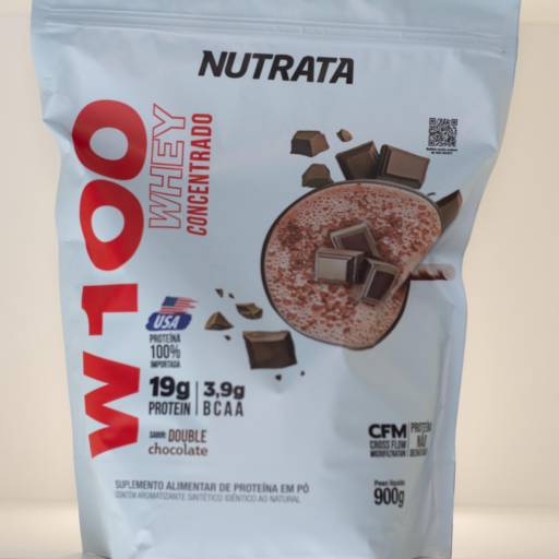 W 100 - Whey concentrado Nutrata Jundiaí por Power Fitness Suplementos