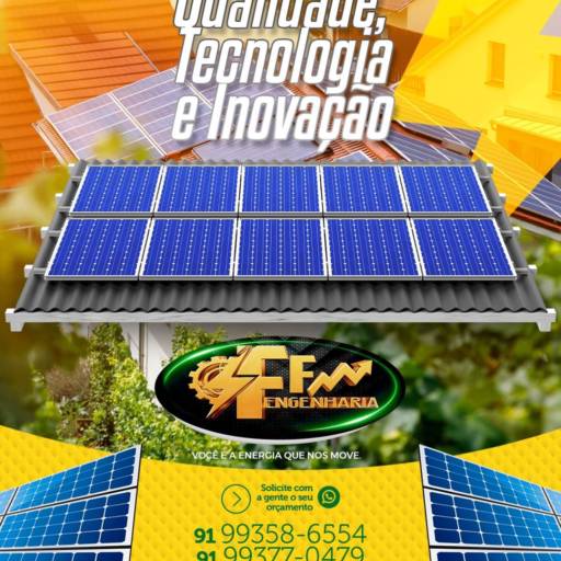 Placa Solar de Alta Performance - Economia e Sustentabilidade - Belém