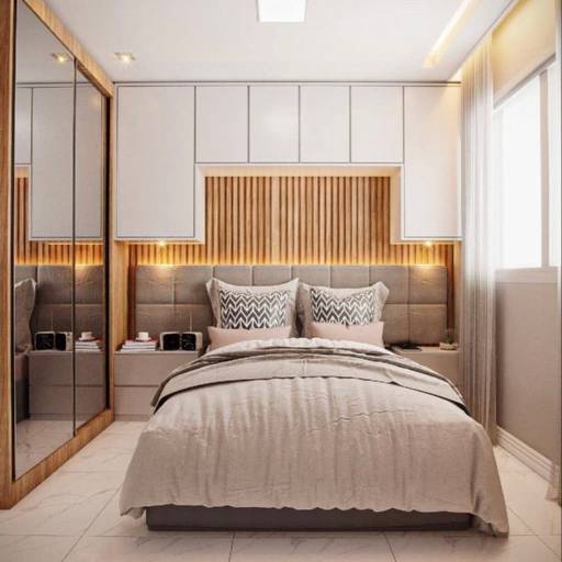 Quarto Planejado Sob Medida - Conforto e Elegância - Ribeirão Pires por Dumobile Planejados