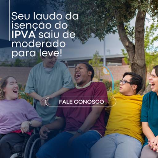  Seu Laudo de Isenção do IPVA Saiu de Moderado para Leve? Recupere Seus Benefícios – Ourinhos/SP por Santa Helena SPVAT Consultoria Em Seguros - Responsável: Luis Galvani