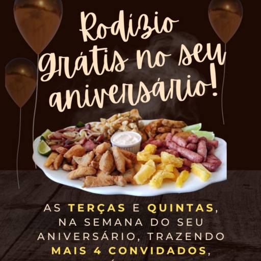 Rodízio Comida de Buteco  por Ki Vita na Brasa 