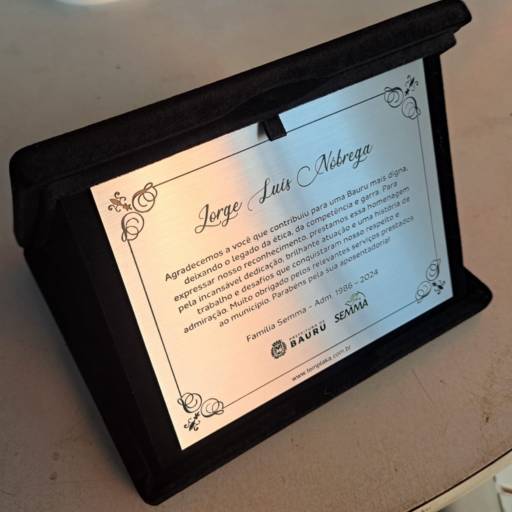 Placas de Metal em Bauru por Templaka Sinalização