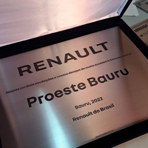 Placas de Metal em Bauru por Templaka Sinalização