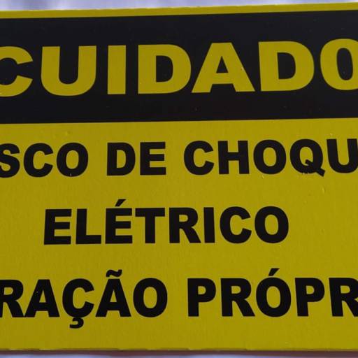 Placas de Advertência em Bauru por Templaka Sinalização