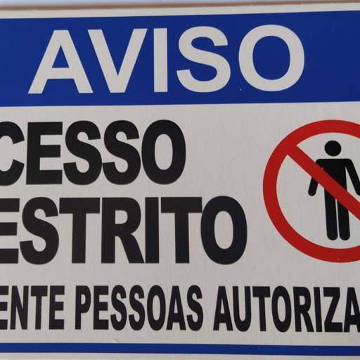 Placas de Advertência em Bauru por Templaka Sinalização