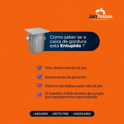 Limpeza de Caixa de Gordura - Solução Eficiente para Resíduos de Cozinha em Jarinu