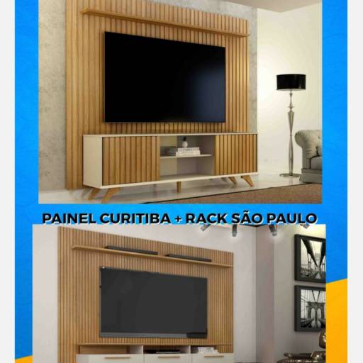 Conjunto de Móveis para Sala - Harmonia e Funcionalidade para sua Casa em Uberlândia