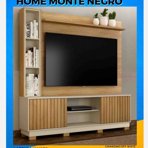 Home Monte Negro - Sofisticação e Versatilidade para Sua Sala em Uberlândia