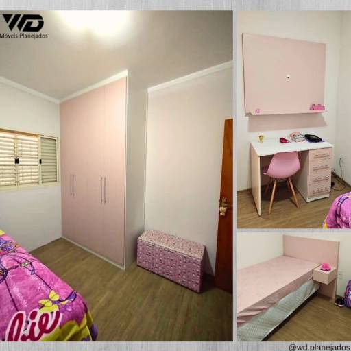 Móveis Planejados para quarto por WD Móveis Planejados