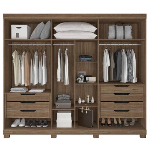 Guarda Roupa Guarapari 6 portas Móveis Rimo por Móveis São Pedro