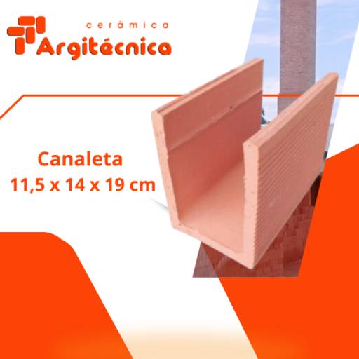 Canaleta 11,5 x 14 x 19 cm