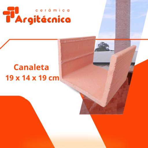 Canaleta de Cerâmica 19 x 14 x 19 cm