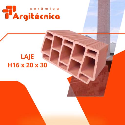 Laje de Cerâmica H16 x 20 x 30 