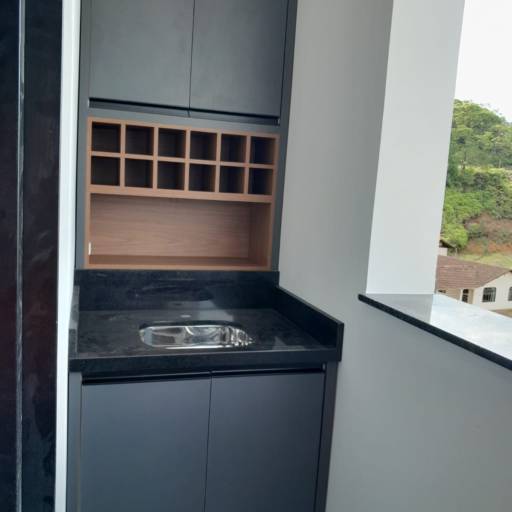 Comprar o produto de Churrasqueira Sob Medida - Sabor e Conforto Personalizados em Joinville, SC em Móveis Planejados - Marcenarias pela empresa Dádiva Marcenaria em Joinville, SC por Solutudo