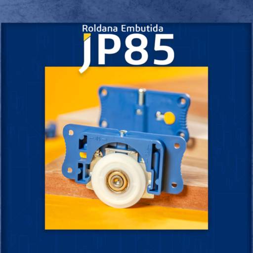 Roldana Embutida JP85 - Eficiência Inigualável - Goiânia por Empório Do Marceneiro Ltda