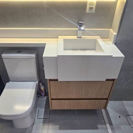 Cuba para Banheiro em Porcelanato - Elegância e Durabilidade em São Bernardo do Campo