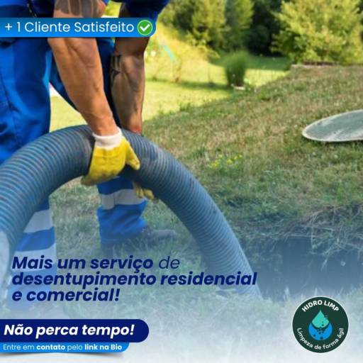 Serviços de Desentupimento de Esgoto - Soluções Rápidas e Eficientes no Ninho Verde II Eco Residence