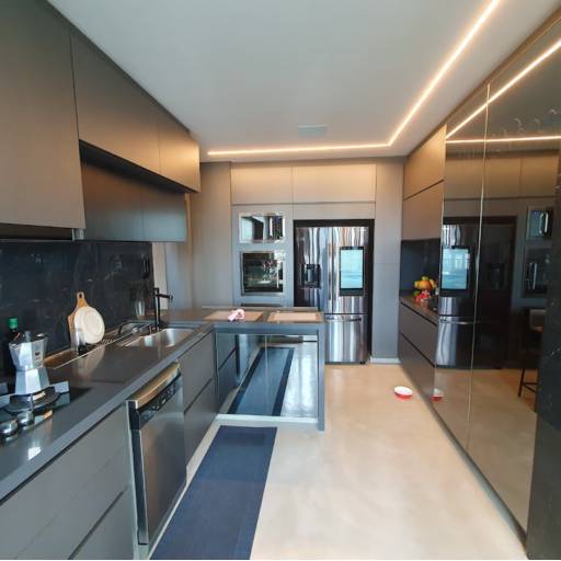 Cozinha em MDF Grafite - Estilo Moderno e Sofisticação - Guarulhos por Madeira&Metal