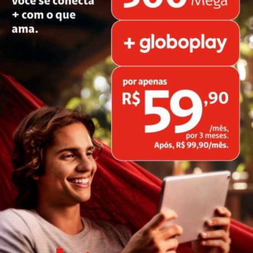 500MEGA FIBRA + Globoplay