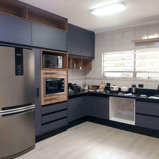 Cozinha Planejada - Funcionalidade e Estilo Personalizado para Sua Casa - São Paulo