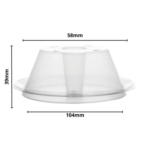 Forma para Pudim Descartável 150ml PW-33 - Praticidade - Rio de Janeiro