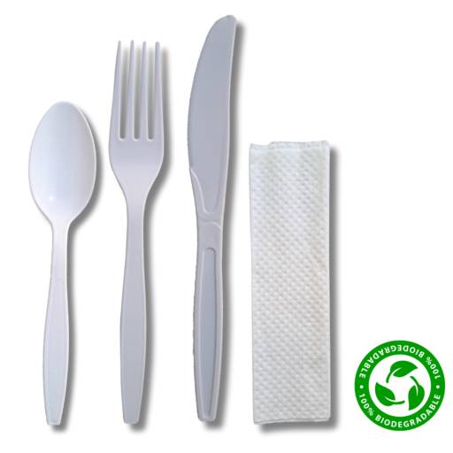 Talher Descartável Biodegradável - Sustentabilidade - Rio de Janeiro