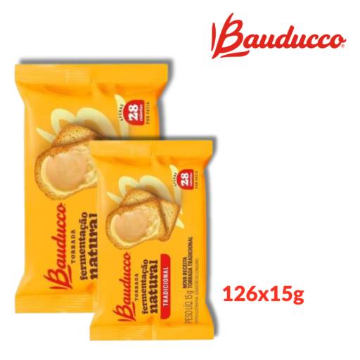Torrada Bauducco Tradicional 15g - Sabor Crocante - São Paulo em Rio de Janeiro, RJ por Carla Helena Representações