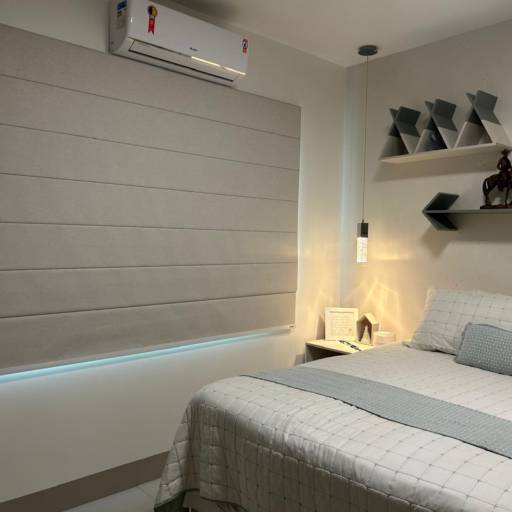 Cortina Romana em Itaberaí - Elegância Clássica para Seu Ambiente por Estilo Decorações - Cortinas e Persianas