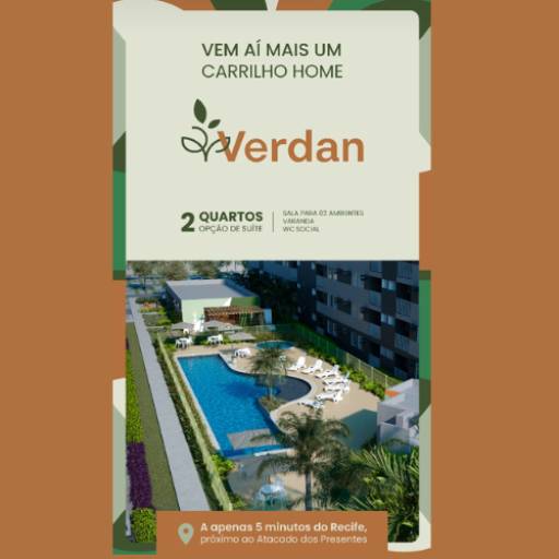 Verdan - Seu Futuro Planejado a 5 Minutos do Recife por Ana Patrícia Corretora de Imóveis e Seguros